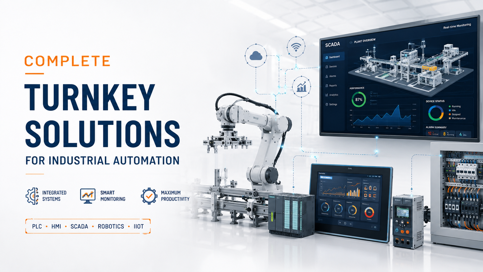 Complete Turnkey Solutions for Industrial Automation