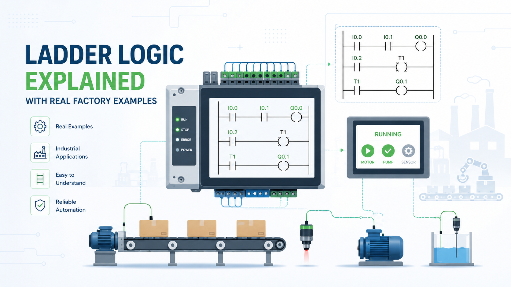 Ladder Logic Explained With Real Factory Examples