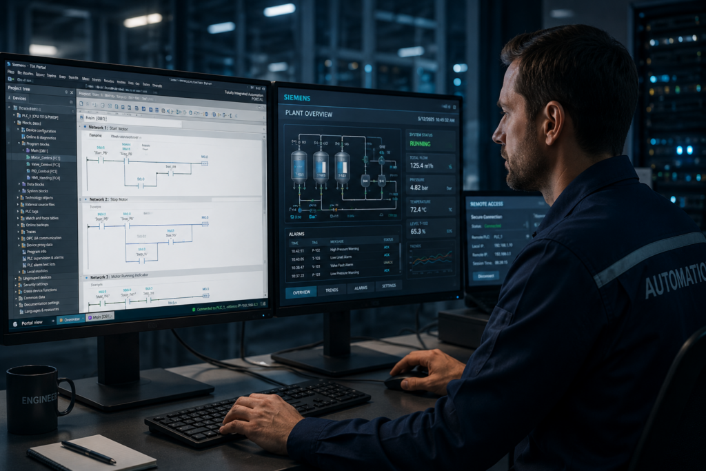 Remote PLC Programming & Support
