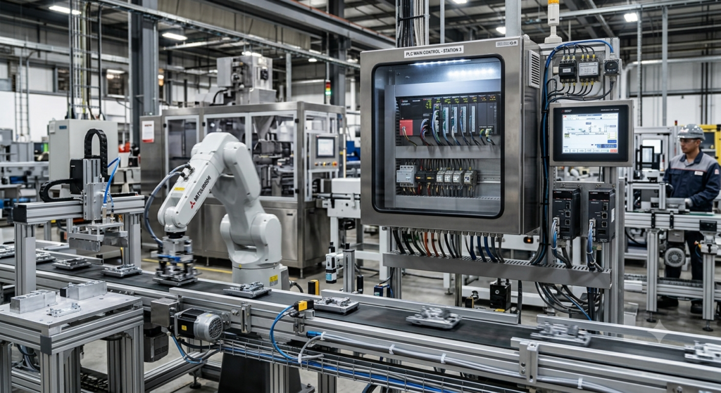 Common Mitsubishi PLC Applications