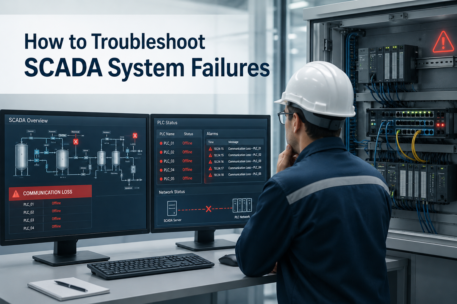 How to Troubleshoot SCADA System Failures Step-by-Step Guide for Industrial Engineers
