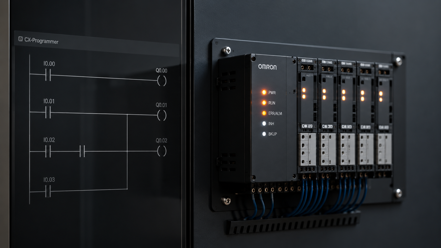 Industrial automation consultant reviewing PLC and SCADA architecture for a German manufacturing plant