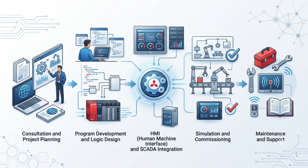 What Are Mitsubishi PLC Programming Services?