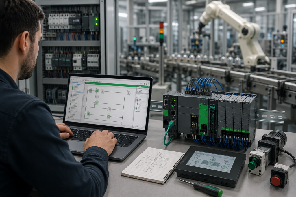 What Schneider Electric PLC Programming Work Actually Involves