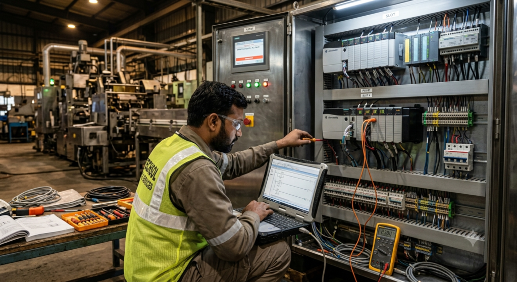 allen bradley PLC Troubleshooting Services